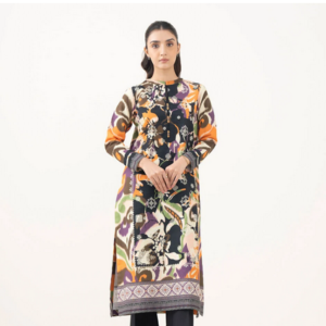 Printed Khaddar Shirt